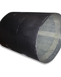 Verlängerungsrohr 1000mm für Dachplatte CL-820 schwarz kplt